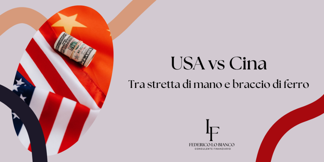 Rappresentazione visiva dell'articolo: Usa vs Cina: tra stretta di mano e braccio di ferro